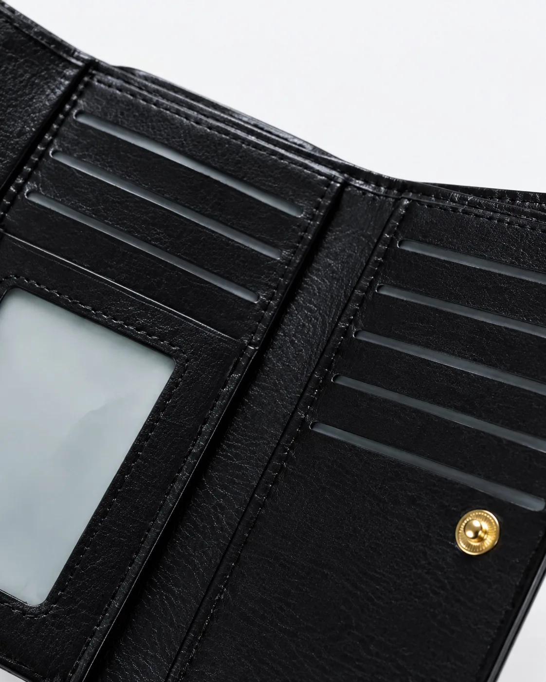Layered card slots and ID window